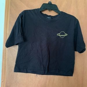 Planet crop top
